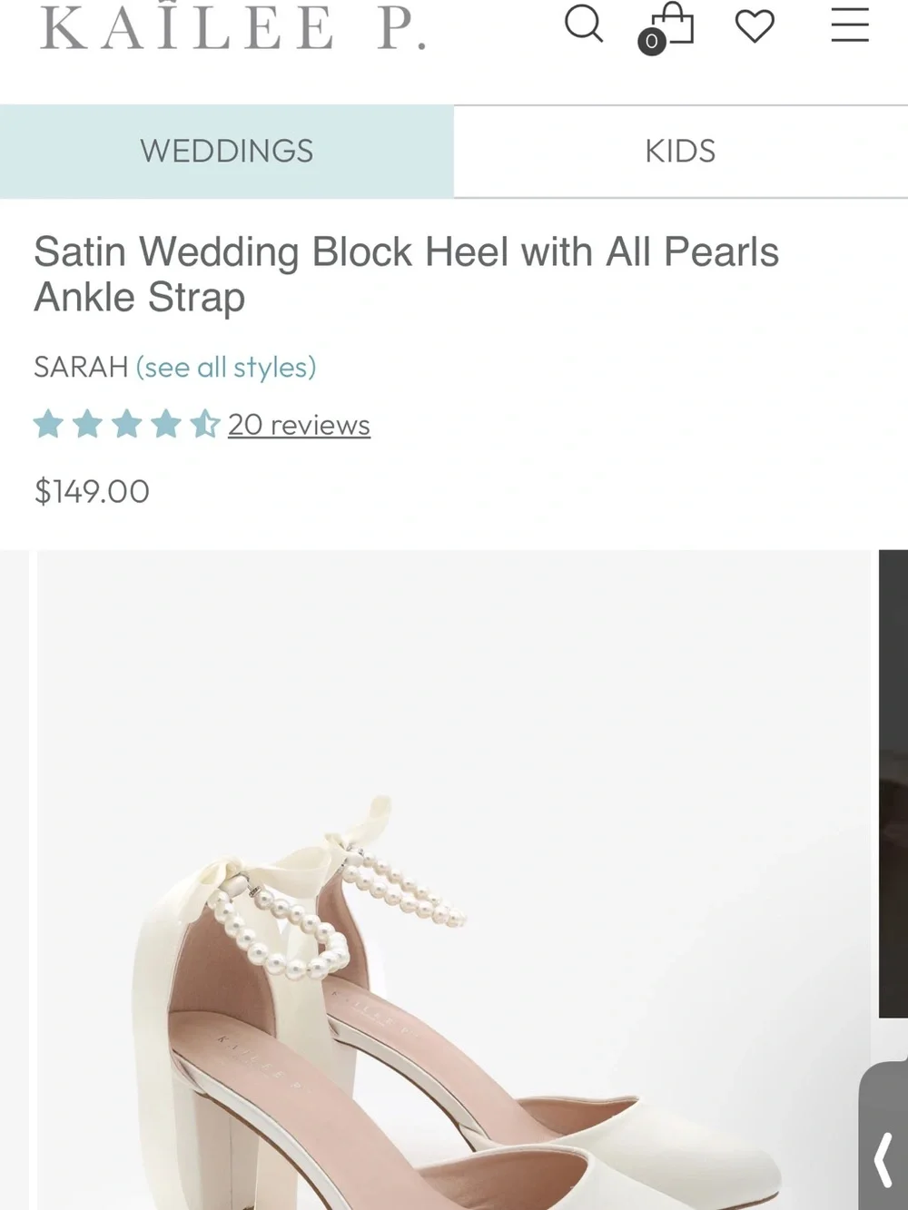 white lace satin  Ankle-Tie Block Heel Pumps - Women